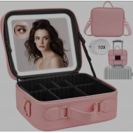 GlamBox Pro – Large Size Makeup Organizer Bag (26x23x11cm)