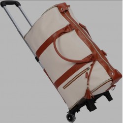 RollPack Foldable Travel Cabin Bag + Trolley (52x32x20cm)