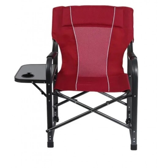 Foldable Camping Chair with Side Table