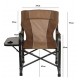 Foldable Camping Chair with Side Table