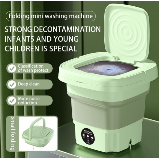 Multifunctional Foldable Mini Washing Machine