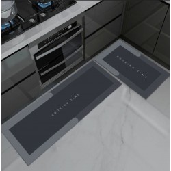 DryStep Max™ | Ultra Absorbent Non-Slip Mat Set (2-Pack) (120x40cm ve 60×40cm)