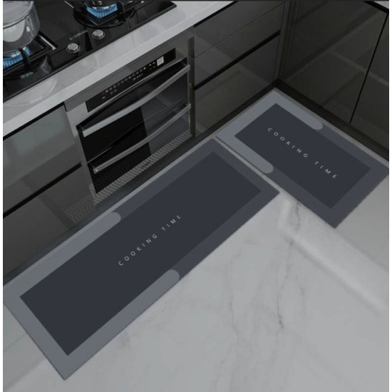 DryStep Max™ | Ultra Absorbent Non-Slip Mat Set (2-Pack) (120x40cm ve 60×40cm)