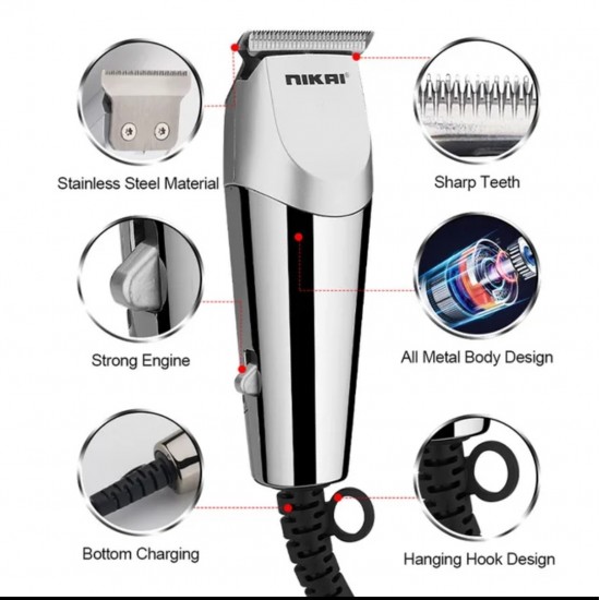 NIKAI 3 in 1 Corded Professional Hair Clipper