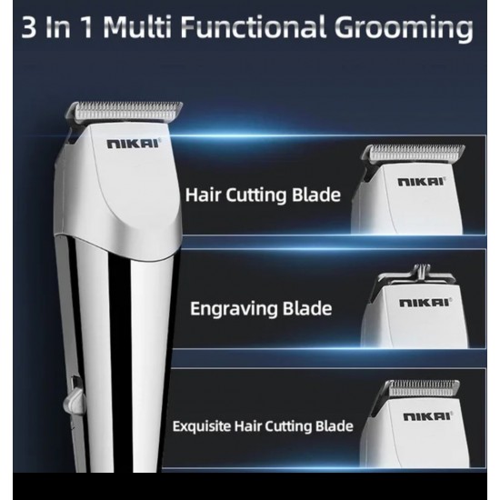 NIKAI 3 in 1 Corded Professional Hair Clipper