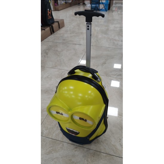 Minion School Bag With Wheels 26cmx37cmx49cm