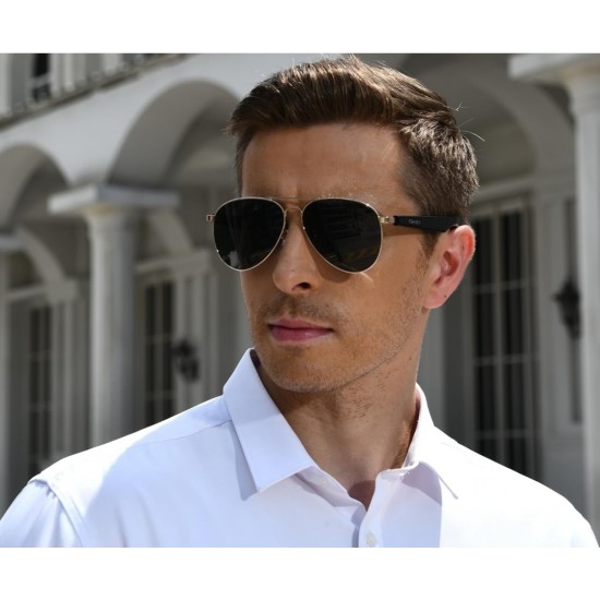 Smart Audio Sunglasses, Voice Control and Open Ear Style, Listen to Music and Calls