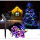 Solar Led Colorful Christmas Light 100 Leds 12 meters