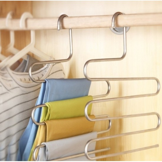 5 LAYER METAL TROUSERS HANGER