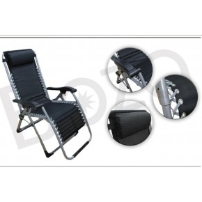 Foldable Multi Purpose 190x57cm Extending Outdoor Sunbed Dad Chair