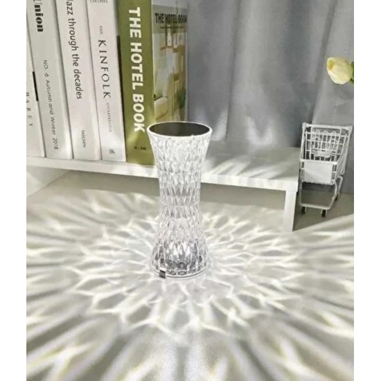 Crystal Touch USB Charging Table Lamp  