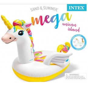 Intex Unicorn Mega Inflatable Pool Float 251x163