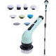 9 in 1  Adjustable Rechargeable Telescopic Brush Scrubber