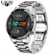 LIGE BW0189 Stainless Steel Bluetooth Call Smart Watch