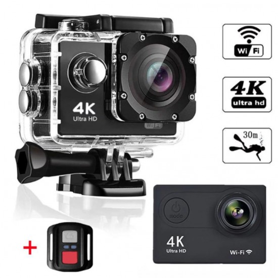 4K UltraHD Wifi 30M Waterproof Action Cam