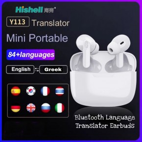 Hishell Y113 Pods Bluetooth Language Translator Earbuds 