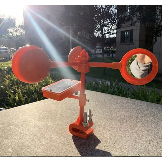 Scarer Wind&Solar Power Hawk Sound Bird Repeller