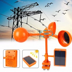 Scarer Wind&Solar Power Hawk Sound Bird Repeller