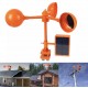 Scarer Wind&Solar Power Hawk Sound Bird Repeller