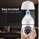 360 Degree Panoramic Wireless IP Bulb Camera