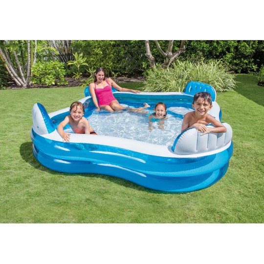 Intex Swim Center Family Lounge Pool 229x229x66 cm 56475EP
