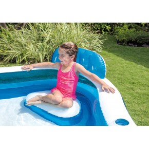 Intex Swim Center Family Lounge Pool 229x229x66 cm 56475EP