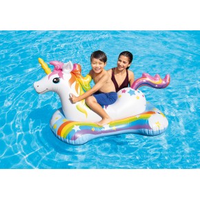 Intex Magical Unicorn Ride-On Inflatable Pool Float 163x86cm 57552EP