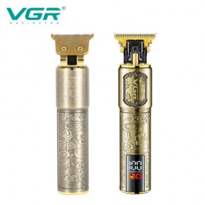 VGR V-073 Professional Hair Trimmer with LED Display
