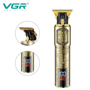 VGR V-073 Professional Hair Trimmer with LED Display