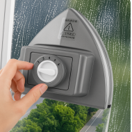 ADJUSTABLE LEVEL MAGNETIC TRIANGLE DOUBLE WINDOW WIPER