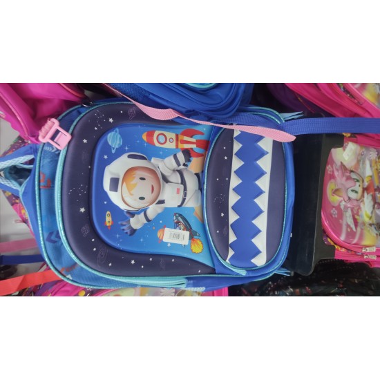 Squeegee School Bags with Cartoon Characters