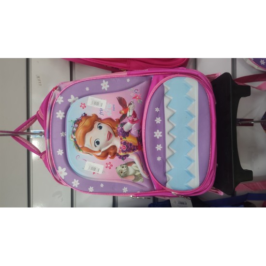 Squeegee School Bags with Cartoon Characters