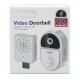 Andowl 4K Video Wireless Doorbell - White