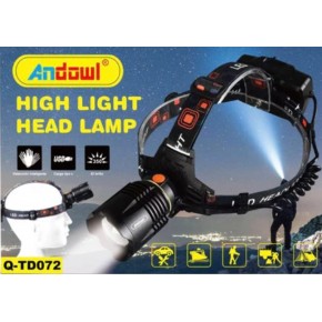 Andowl USB Rechargeable Powerfull Headlamp