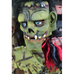 Frankenstein Mask Halloween with Gloves