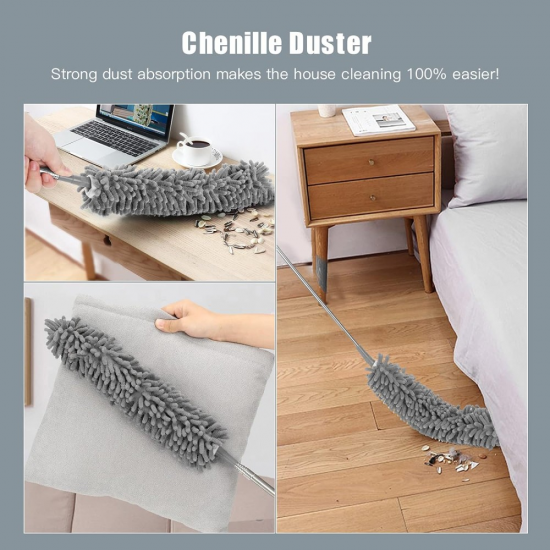 3 Headed Microfiber Mop