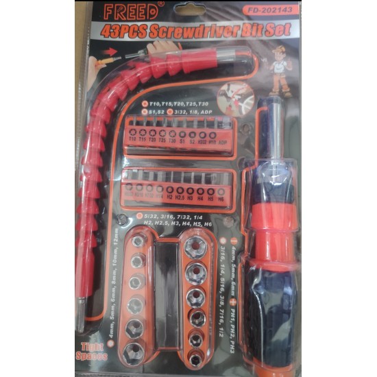 43 Piece Screwdriver Set