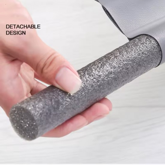 Full Leather Wrap Double Sided Under Door Sponge