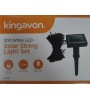 Kingavon 200 LED Outdoor Solar Sting Light Set Solar Powered String Lights