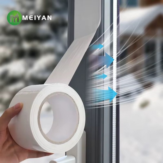 Water, Wind, Sound, Dust Proof Tape White (Pack of 2) (5cmx4.5m)