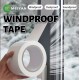 Water, Wind, Sound, Dust Proof Tape White (Pack of 2) (5cmx4.5m)