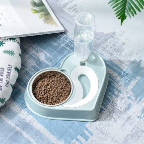 Cat Dog Food and Water Bowl