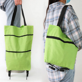 Foldable Wheeled Shopping Bag