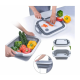 Foldable Strainer and Cutting Board