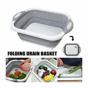 Foldable Strainer and Cutting Board