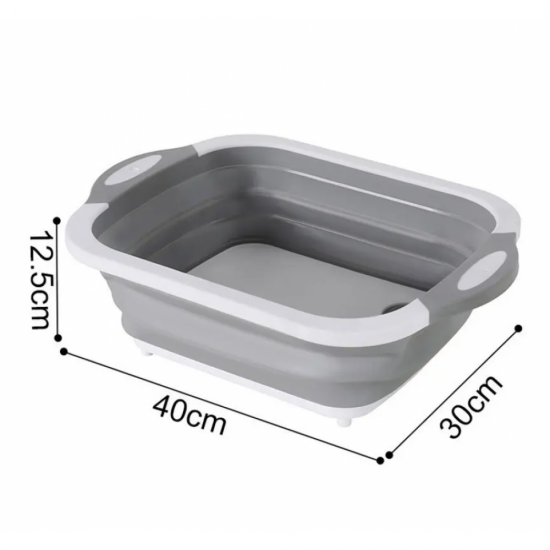 Foldable Strainer and Cutting Board