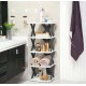 Model X 5 Tier Decorative Patterned Organizer & Shoe Rack & Shelf