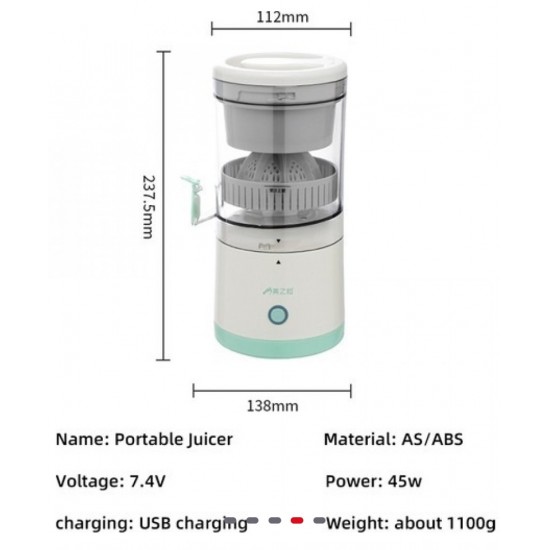 RECHARGEABLE AUTOMATIC JUICER