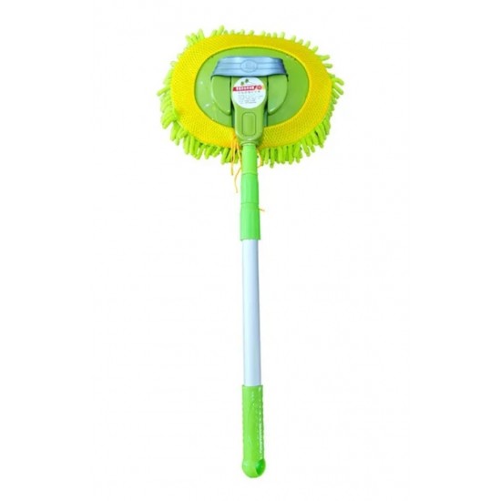 Microfiber Telescopic Car Wash Mop + 1 Spare Cloth