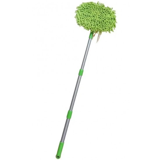 Microfiber Telescopic Car Wash Mop + 1 Spare Cloth